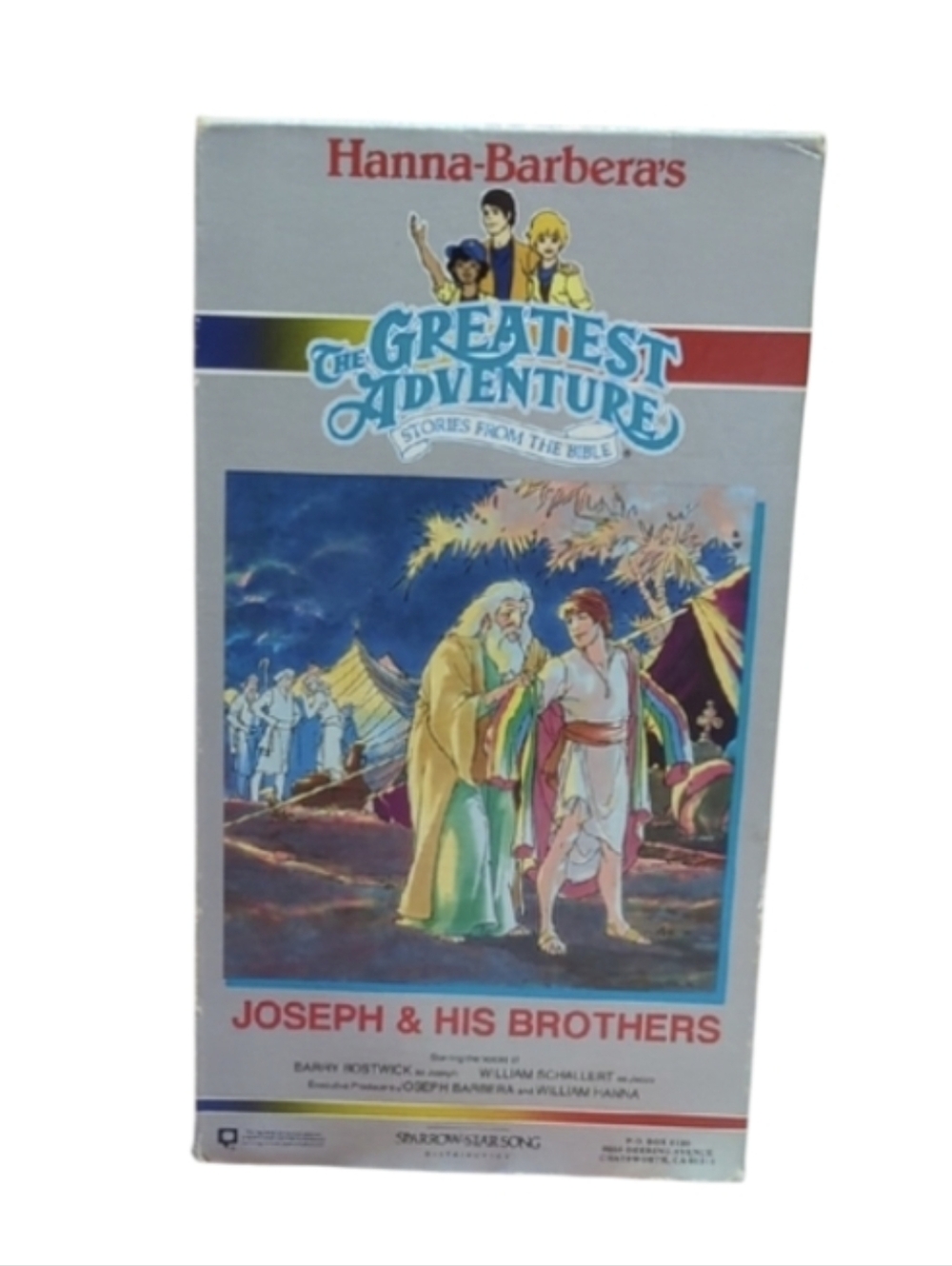 Vintage Hanna-Barbera Joseph & His Brothers VHS Greatest Adventure Bible Series